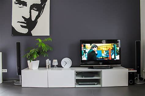 Besta IKEA burs TV unit with drawer home theatre ...