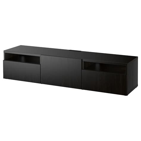 BESTÅ Mueble TV   negro marrón/Lappviken negro marrón   IKEA