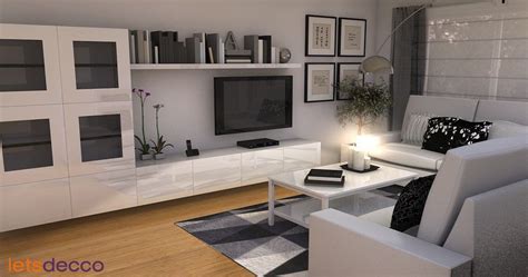 Besta unit with shelf above tv | mieszkanie in 2019 | Ikea ...