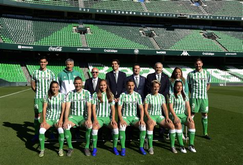 Betis: Foto oficial de la temporada 2018 19 del Real Betis Féminas ...
