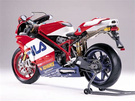 Bevel Heaven   Official Ducati Press Release   999R Fila ...
