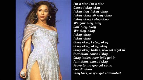 Beyonce Formation Lyrics   YouTube