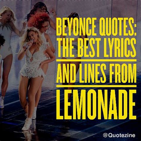 Beyonce Quotes: The best lyrics and lines on Lemonade