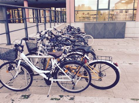 Bicicletas en la cafetería de la UBU  Burgos  | Bici, Bicicletas, Fotos