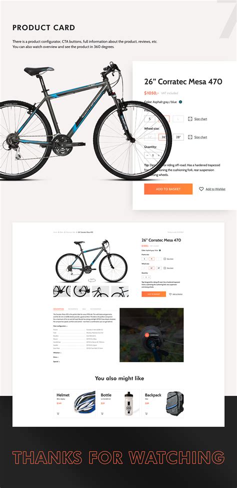 Bicycle online store / Bike store on Behance