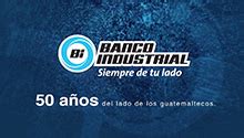 Bienvenido   Banco Industrial   Guatemala