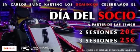 Bienvenidos al Día del Socio en Carlos Sainz Karting