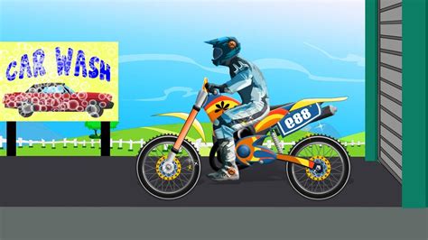 Bike Car Wash | Toy Bike For Kids | Videos For Children ...