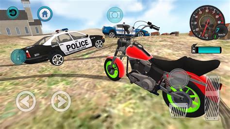 Bike Racing Games   Real Moto Bike :Cop Car Chase ...