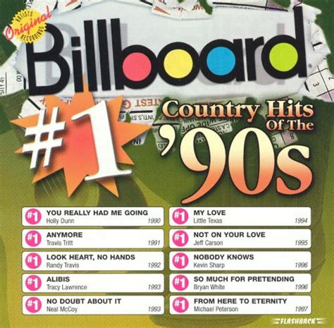 Billboard #1 Country Hits of the 90 s   Various Artists ...