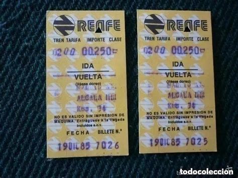 billetes tren renfe ida vuelta madrid alcalá. c   Comprar ...