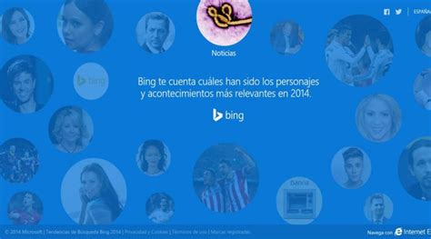 Bing Trends: lo más buscado en Bing durante 2014