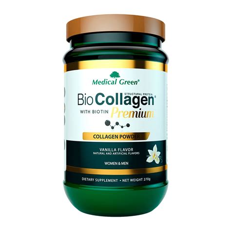 BIO COLLAGEN PREMIUM EN POLVO MEDICAL GREEN – Nutrifitmax