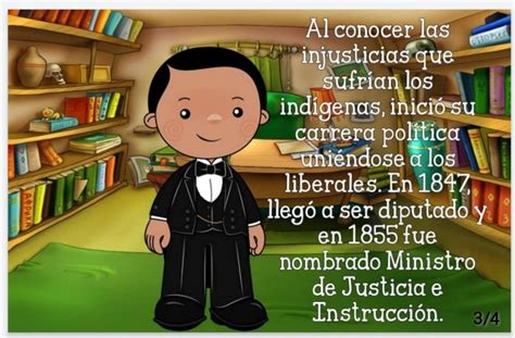 Biografía Benito Juárez 3/4 en 2020 | Benito juarez para niños ...