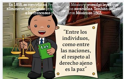 Biografía Benito Juárez 4/4 en 2020 | Benito juarez para niños ...