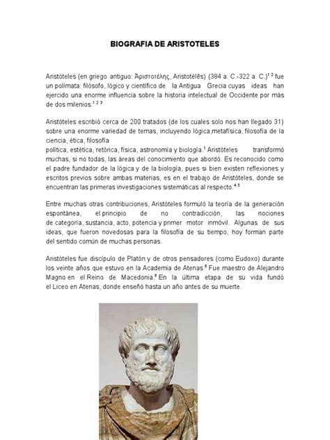 Biografia de Aristoteles | Aristóteles | Epistemología
