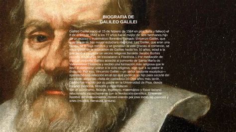 BIOGRAFIA DE GALILEO GALILEI by Maicol Ortiz