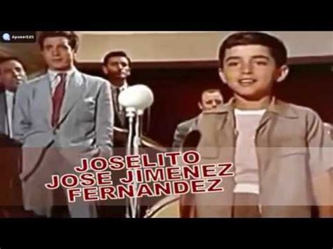 Biografía de Joselito José Jiménez Fernández   YouTube