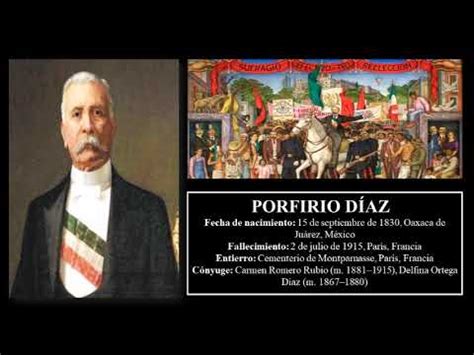 Biografia de Porfirio Díaz   YouTube