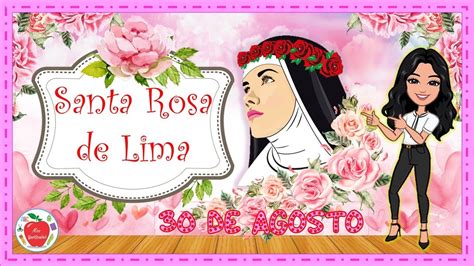 BIOGRAFÍA DE SANTA ROSA DE LIMA // Miss Marithsabel   YouTube