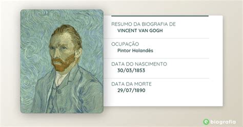 Biografia de Vincent van Gogh   eBiografia