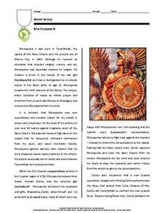 Biography: Moctezuma II | Moctezuma ii, Biography, Aztec civilization
