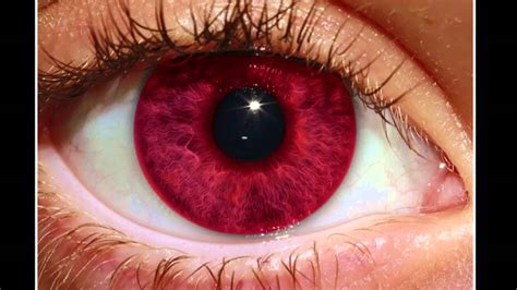 Biokinesis poderoso cambia tu color de ojos a rojos ...