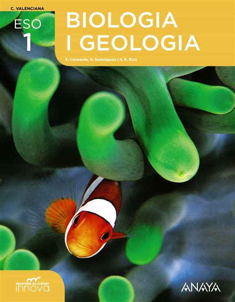 BIOLOGIA I GEOLOGIA 1º ESO COMUNIDAD VALENCIANA | VV.AA ...