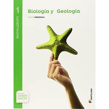 Biología y Geología 1 Bachillerato Serie Observa Santillana