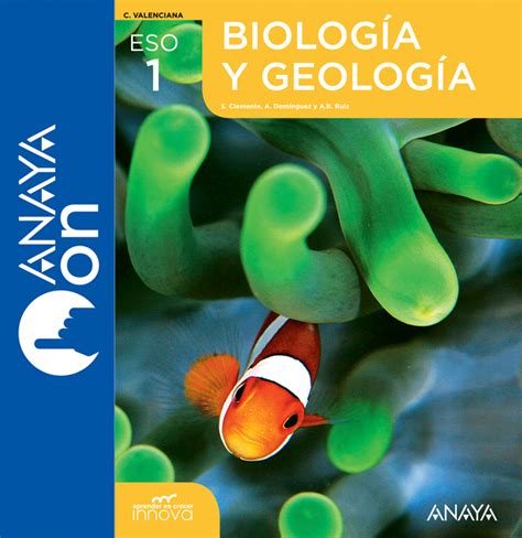 Biología y geología 1º ESO INNOVA ANAYA ON | Digital book ...