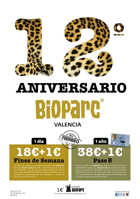BIOPARC Valencia celebra su 12º aniversario comprometido ...