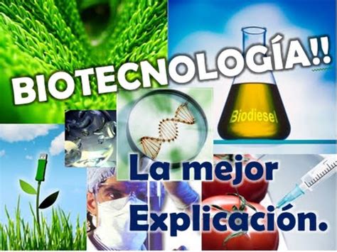 Biotecnología   La mejor explicación!!   YouTube