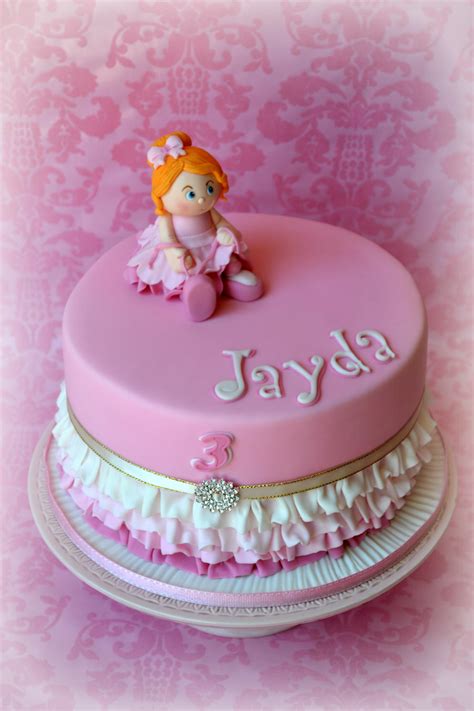 Birthday Cake For A Little Girl Who Loves To Dance The ...