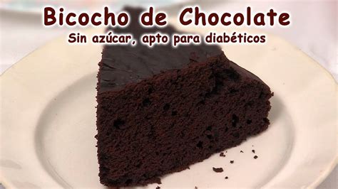 Bizcocho de Chocolate, Sin Azucar, Vida Natural y Belleza ...