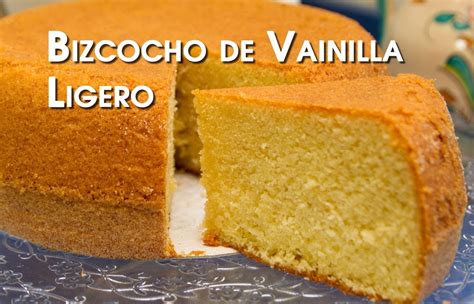 Bizcocho de Vainilla Ligero Especial Tartas y Cupcakes Muy ...