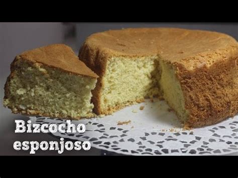 Bizcocho ESPONJOSO de Pan esponja   sponge cake   para ...