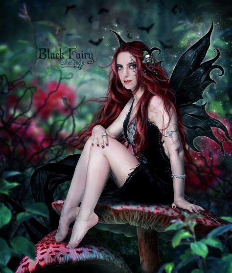 Black Fairy by EstherPuche Art on DeviantArt
