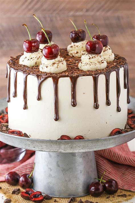 Black Forest Cake | Easy Chocolate Cake Recipe with Cherry ...
