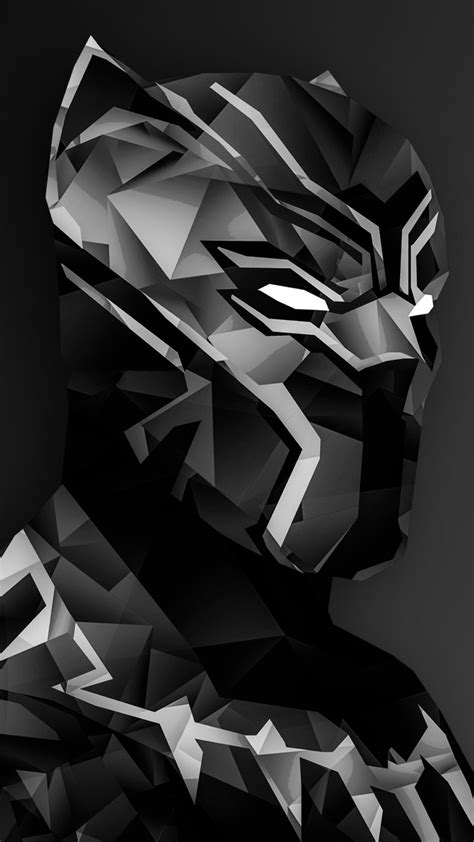 Black Panther Digital Art, Full HD 2K Wallpaper