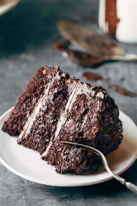Blackout Chocolate Cake Recipe   Pinch of Yum