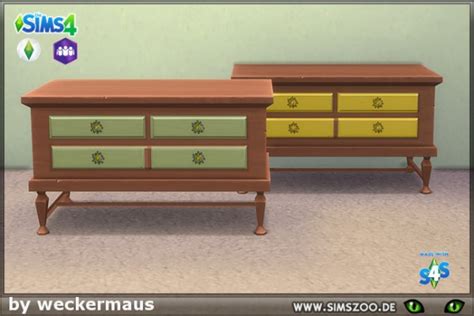 Blackys Sims 4 Zoo: Collection House Dresser • Sims 4 ...