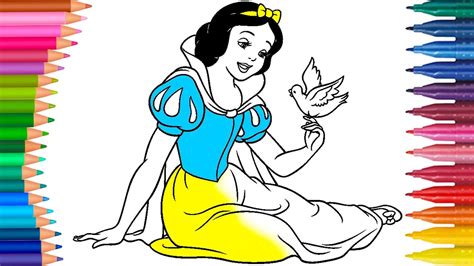 Blancanieves | Parte 1 | Disney | Colorear a Blancanieves ...