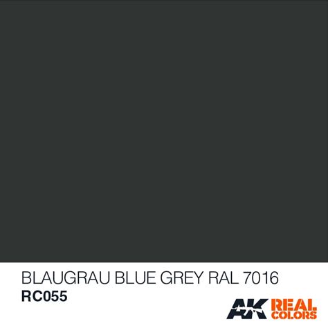 Blaugrau Blue Grey RAL 7016 10ml