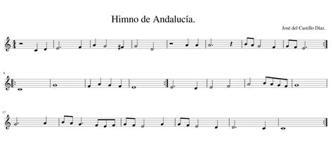 Blog de la clase de música.: Himno de Andalucía
