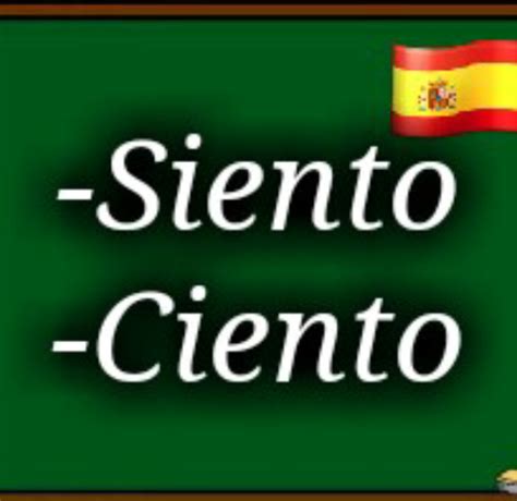 Blog de la lengua: SIENTO Y CIENTO.