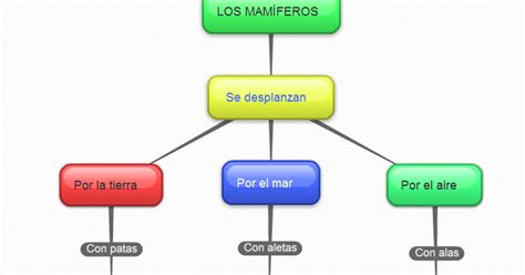 Blog de segundo en Híjar: Esquema: Cómo se desplazan los mamíferos.