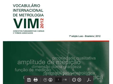 BlogCatim: VIM   Vocabulário Internacional de Metrologia
