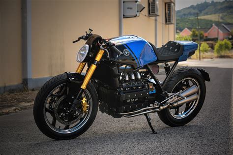Blue Moon: BMW K100 Café Racer by RW Motorcycles – BikeBound