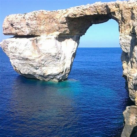 Blue Window / Ilha de Gozo, parte da República de Malta ...