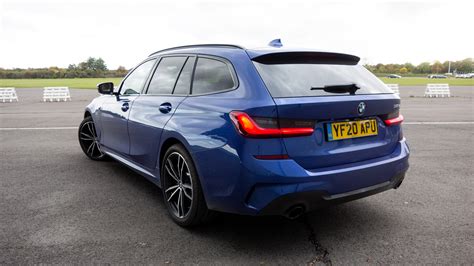 BMW 330e M Sport Touring first drive  2020 : The ultimate hybrid estate ...